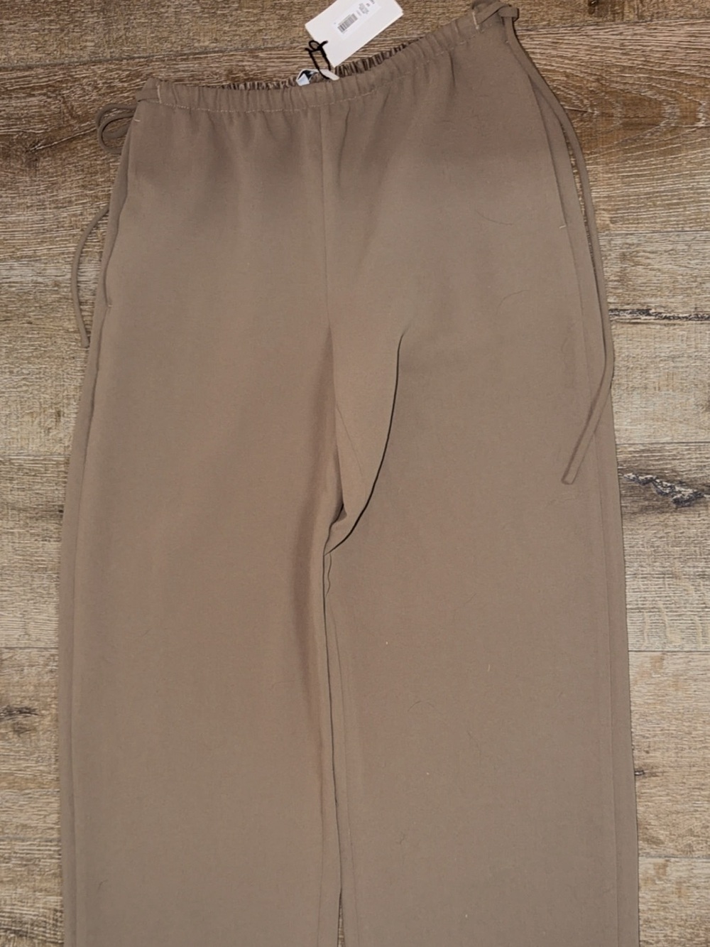 Aritzia Artisan Wide Leg Pants in Folio brown